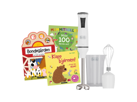 Black+Decker stavmiksersett og 3 barnebøker